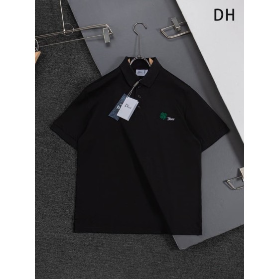 Dior Clover Logo Polo Shirt